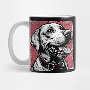 Retro Art Labrador Retriever Dog Lover Mug